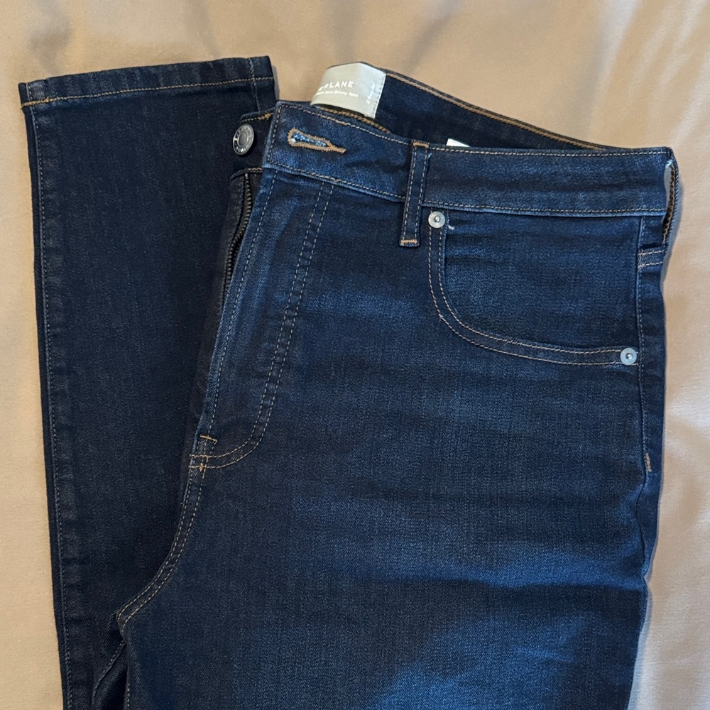 Everlane Women's Dark Blue Skinny Jeans